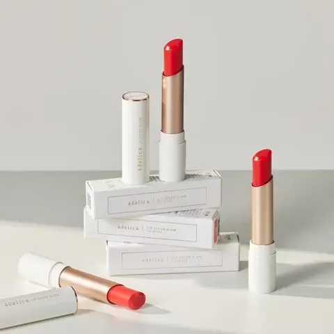 Rouge à lèvres Adelica Lip Color Glow – Teinte Rouge
